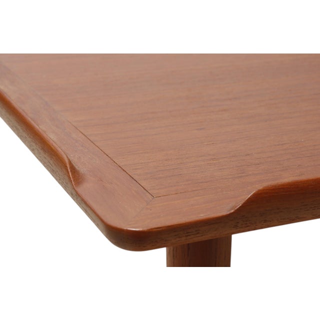 Selig 1970s Poul Jensen for Selig Square Teak Coffee Table For Sale - Image 4 of 6
