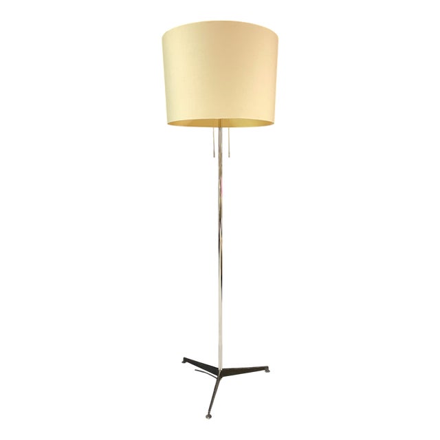 Large Floor Lamp in Metal For Sale