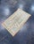 Textile Turkish Mini Rug Oriental Hand Knotted Vintage Rug 1'10" x 3' #17941 For Sale - Image 7 of 8