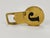 Letter J Initials Brass Bottle Opener #4919 attributed to Carl Auböck, Vienna, 1960s For Sale - Image 11 of 18
