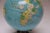Replogle Globes Vintage Magnetic Air Race Tin Litho Globe by Replogle For Sale - Image 4 of 12