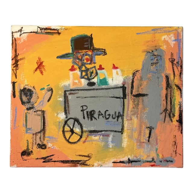 Mid 20th Century Piragua Man by Steven Cogle 2010 For Sale