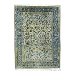 Vintage Persian Kashan Rug 7'3'' X 10'4'' For Sale