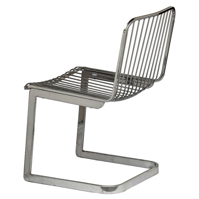 Set of 3, MCM Chrome Chairs For Sale - Image 15 of 15