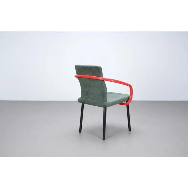 Mandarin Armchair by Ettore Sottsass for Knoll, 1986, in Very Good conditions. Designed 1980 to 1989 I have official proof...