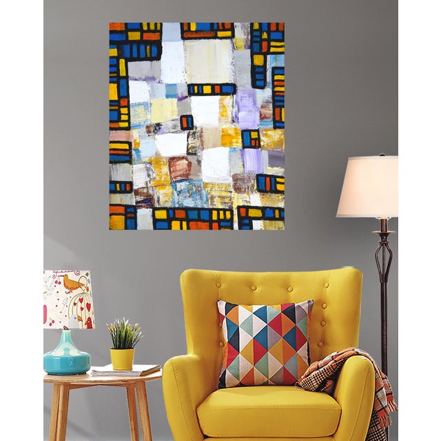 Textile Modern 8. Original Contemporary Painting by Iryna Kastsova For Sale - Image 7 of 8