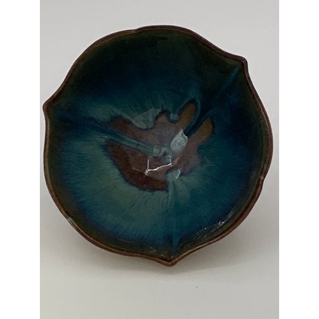 1980s Signed Bill Campbell Studio Pottery Bowl For Sale - Image 4 of 5