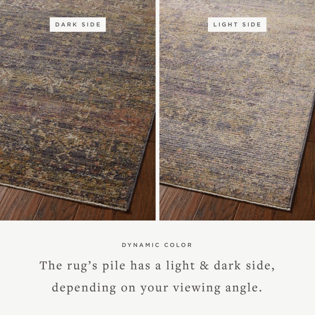 Black Jean Stoffer x Loloi Bradbury Ink / Multi 18" x 18" Sample Rug For Sale - Image 8 of 8