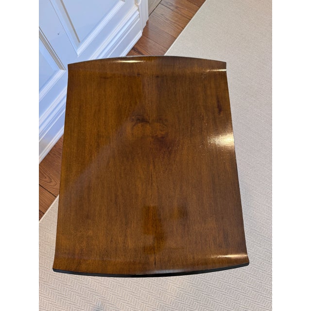 Mid 20th Century Two-Tier Walnut Side or Serving Table For Sale - Image 12 of 14