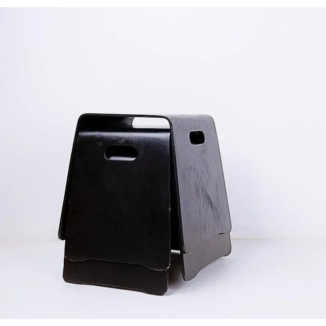 Stackable Wooden Stools, 2016, Set of 4 For Sale - Image 3 of 9