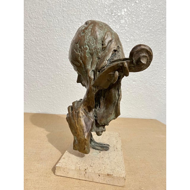 Retaining a fine patina and in overall good condition. Signed with initials SB. I believe the edition size was 7 But I...