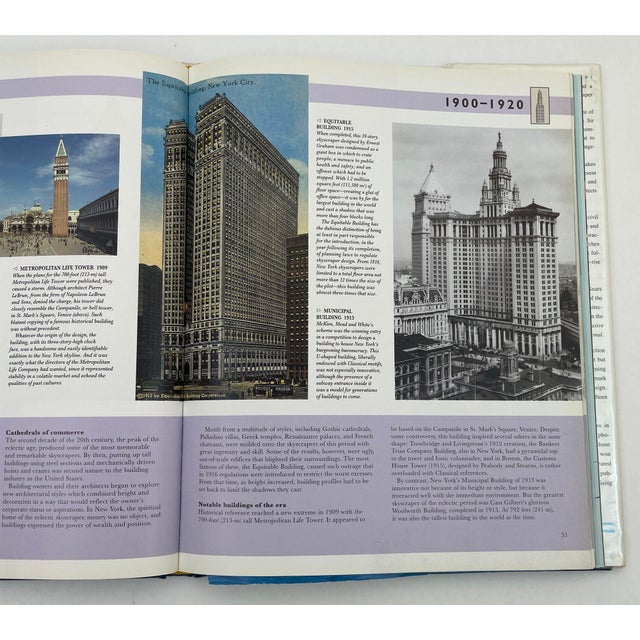 Skyscrapers Form & Function by David Bennett Hardcover 1st Edition 1995 For Sale - Image 11 of 11