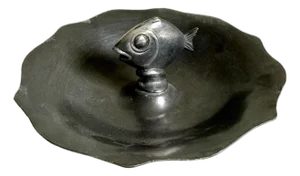 Fish Vide Poche Catchall in Pewter