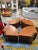 Rare Modular "Quadrifoglio" Coffee Table in Carved Oak by Giuseppe Rivadossi, 1970s For Sale - Image 10 of 10