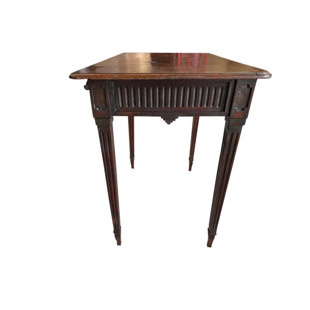Late 19th Century French 19th Century Louis XVI Style Side Table For Sale - Image 5 of 12