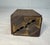 Gold Antique 1910 Gold Tone Cast Iron Still Coin Penny Bank Woolworth Building Kenton For Sale - Image 8 of 10