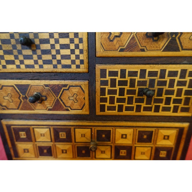 Small Antique Japanese Decorative Cabinet, 1890s For Sale - Image 5 of 7