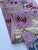 Qashqai Butterfly Design Runner, Lilac Purple, 2'9" X 9'7" For Sale - Image 10 of 12