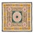 Uzbek Suzani Textile Wall Art, 3'10'' X 4'4'' For Sale