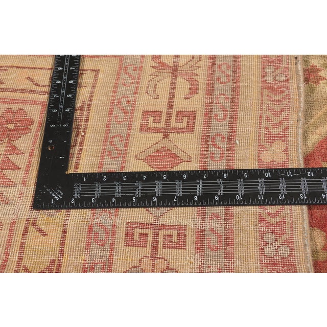 Textile Vintage Turkish Oushak Rug, 05'04 X 08'00 For Sale - Image 7 of 10