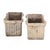 1970s Pair of French Cast Stone Rectangular Planters by Willy Guhl, C 1970, Attributed For Sale - Image 5 of 6