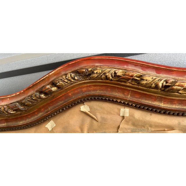 Wood 19th Century French Louis Philippe Giltwood Mirror For Sale - Image 7 of 15