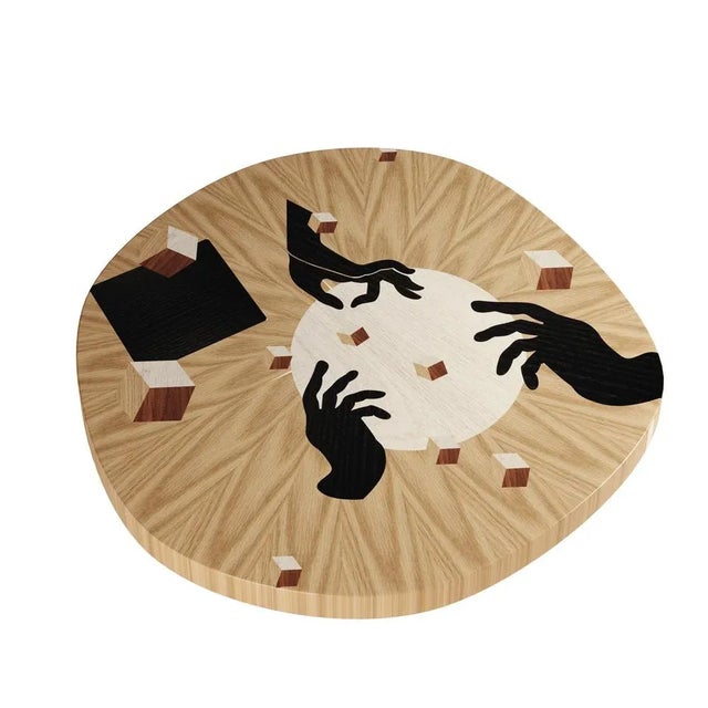 In Vij en Center Table by Malabar For Sale - Image 4 of 8