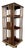Mahogany and Brass Rotating Bookcase from G. Borgeaud, 1900 For Sale