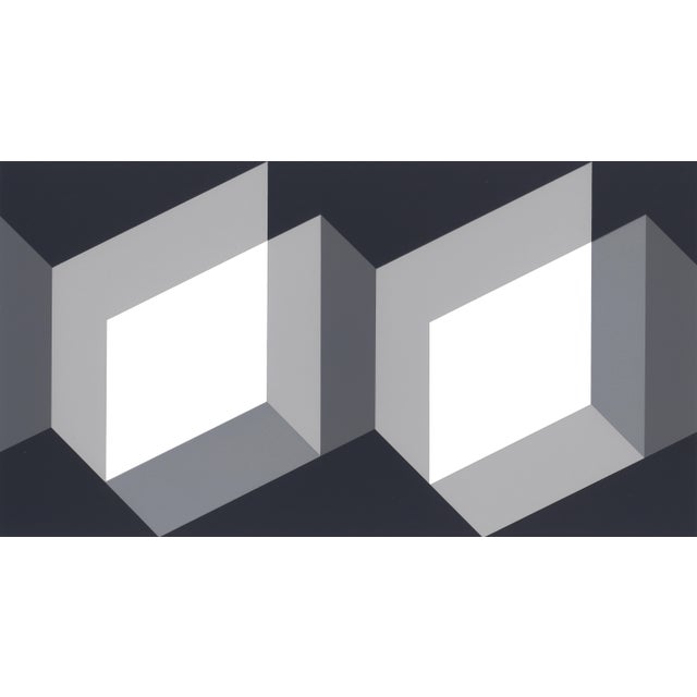 Serigraph by Josef Albers from the monumental "Formulation : Articulation" published by Harry N. Abrams and Ives-Sillman...