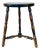 Turned Walnut Tripod Stool For Sale