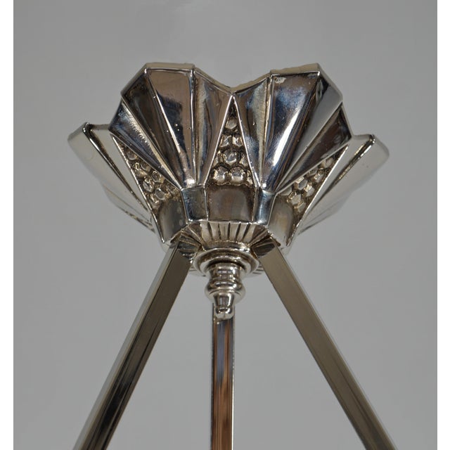 French Art Deco Pendant Light by Charles Schneider & Andre Neut 1930 France - 2 Available For Sale - Image 9 of 12