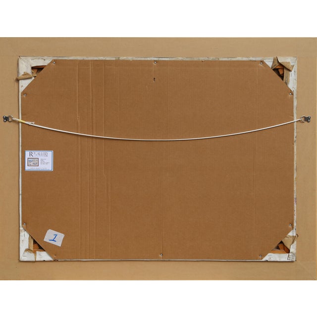 Charles Levier Le Bord De La Mer, Signed Oil Painting by Charles Levier For Sale - Image 4 of 4