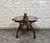 Vintage Camel Saddle Footstool For Sale - Image 4 of 10