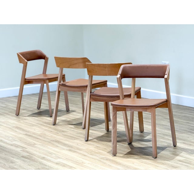 Vintage Merano Chairs in Beech by Alexander Gufler for Ton, 1980s, Set of 4 For Sale - Image 10 of 11