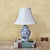 Vintage Blue & White Chinoiserie Ginger Jar Table Lamp – Porcelain Accent Lamp For Sale - Image 17 of 18