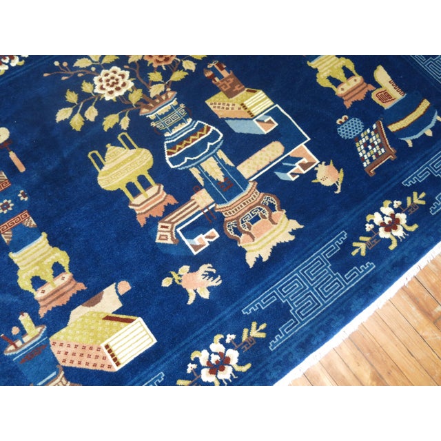 Zabihi Collection Vintage Chinese Rug - 5'4" x 7'6" For Sale - Image 12 of 18
