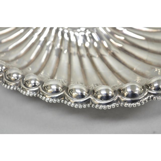 Antique Rogers & Bro Silver Plated Wedding Brides Basket W Reticulated Handle For Sale - Image 13 of 17