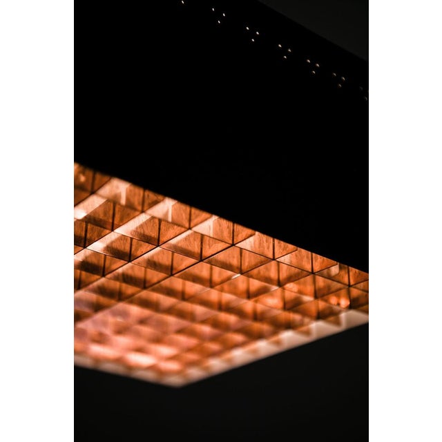 Metal Flush Mount in Copper with Lacquer and Metal, 1960s For Sale - Image 7 of 10