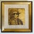 Mid-Century Modern Dandy Portraits in Gold Leaf, Framed, 1950s For Sale - Image 3 of 12