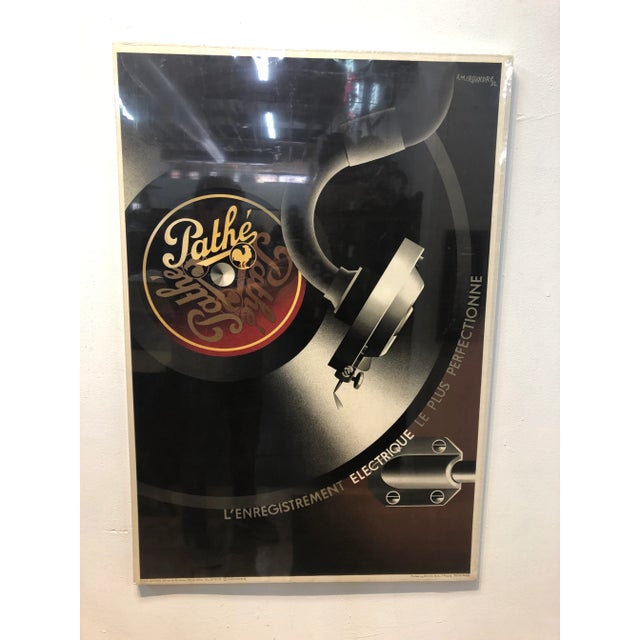 1930s Pathe Poster by Adolple Mouron for Cassandree For Sale In Chicago - Image 6 of 6