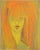 1960s Albert Goltjakov, Portrait of a Woman, 1960s, Watercolor For Sale - Image 5 of 5