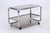 Glass Mid-Century Chrome and Smoked Glass Serving Trolley, 1970s For Sale - Image 7 of 15