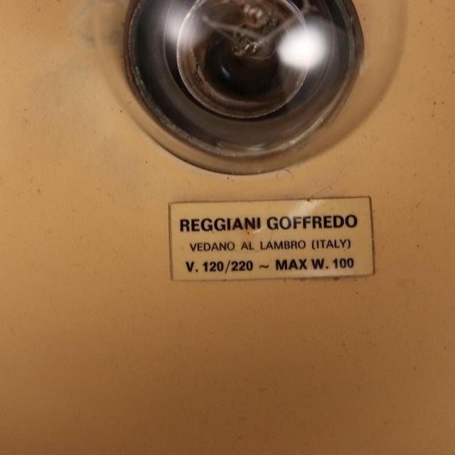 Vintage Aluminum Lamp by Goffredo Reggiani, Italy, 1970s-1980s For Sale - Image 6 of 7