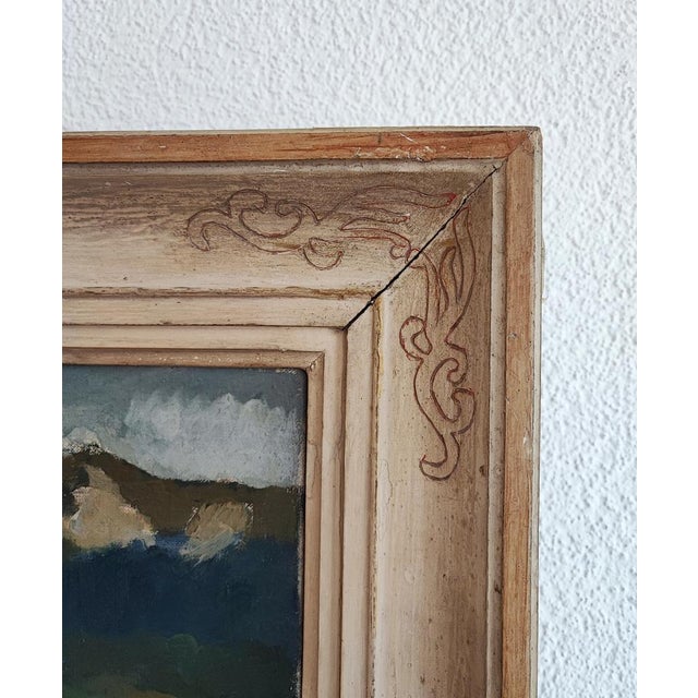 Edouard Arthur, Paysage, 1946, Oil on Canvas, Framed For Sale - Image 8 of 12