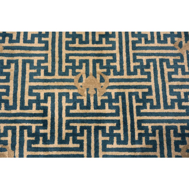 Nazmiyal Collection Antique Chinese Peking Rug For Sale - Image 4 of 10