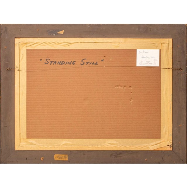 Jon Legere "Standing Still" Oil on Canvas For Sale - Image 10 of 12
