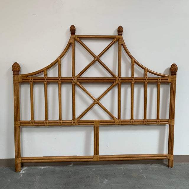 Bamboo Headboard King Size Chairish