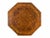Wood Vintage Octagonal Coffee Table in Wood, Italy, Mid-20th Century For Sale - Image 7 of 9