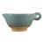 Chinese Turquoise Glazed Porcelain Pouring Bowl With Handle For Sale