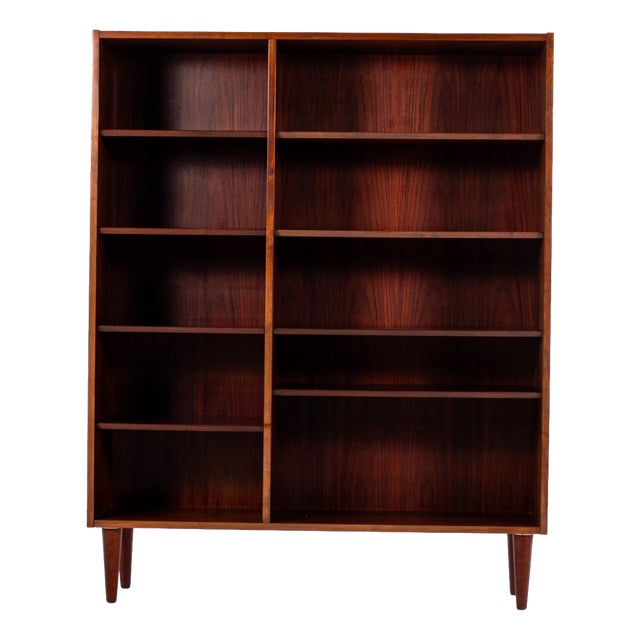 Danish Rosewood Bookcase from Kibæk Furniture Factory, 1960s For Sale